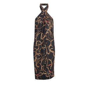 NEW Walter Baker Paradise Sarong with Ibiza Chain Design Versatile Piece
